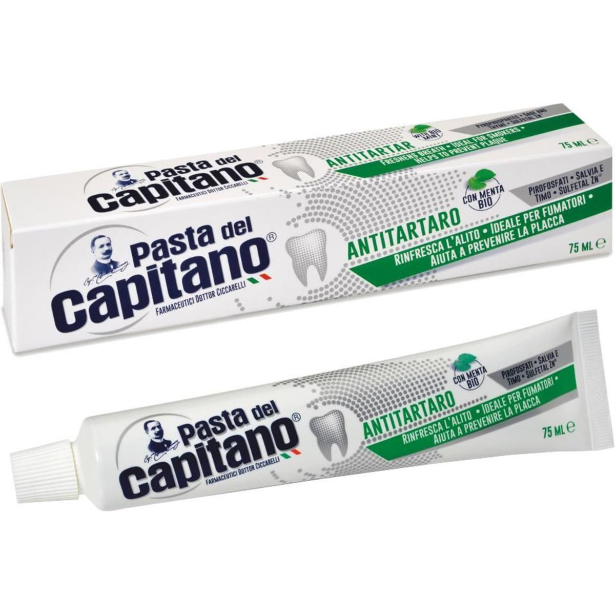 Dentifricio Pasta del Capitano Antitartaro 100ml - Clicca l'immagine per chiudere